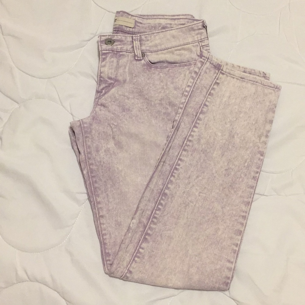 Levi’s lavender acid wash skinny jeans VINTAGE